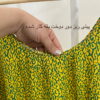 پیراهن ساحلی پیراهن ساحلی نخی حلقه چین
